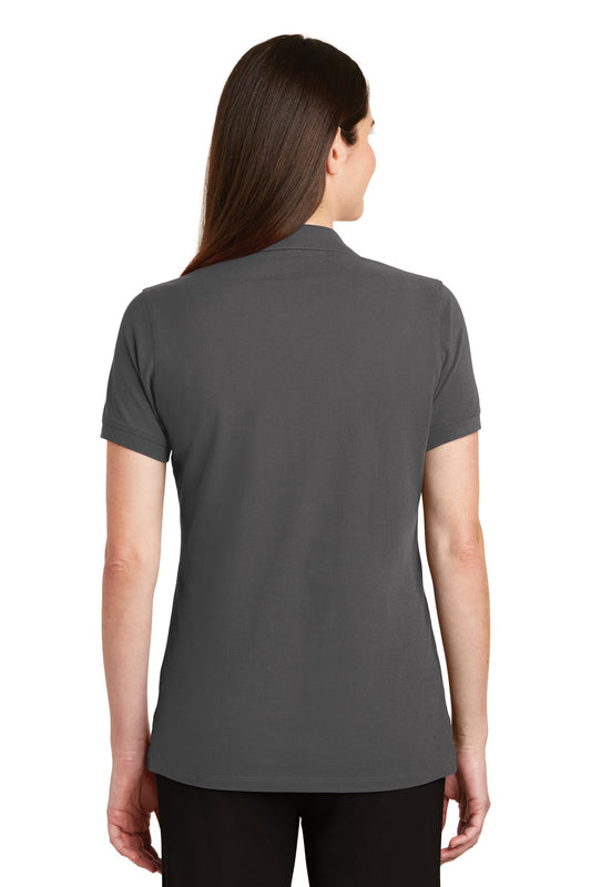 Port Authority Women's EZCotton Polo. LK8000 Sterling Grey