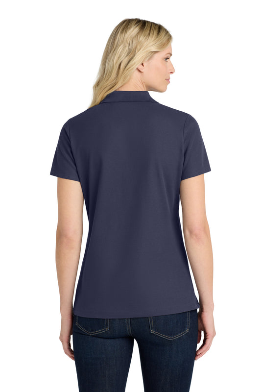 Port Authority Women's SuperPro React Polo. LK810 True Navy