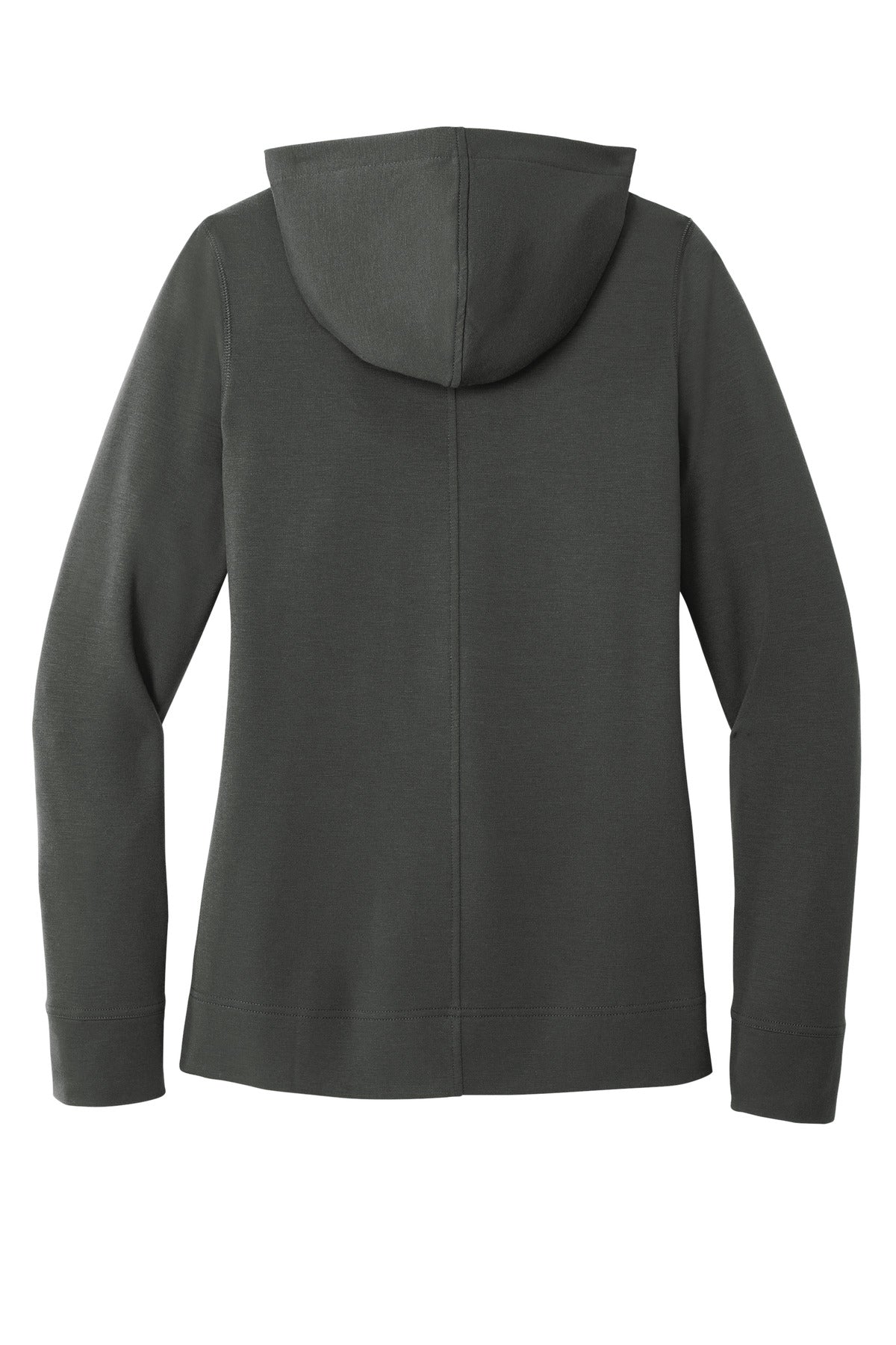 Port Authority Women's Microterry Pullover Hoodie LK826 Charcoal