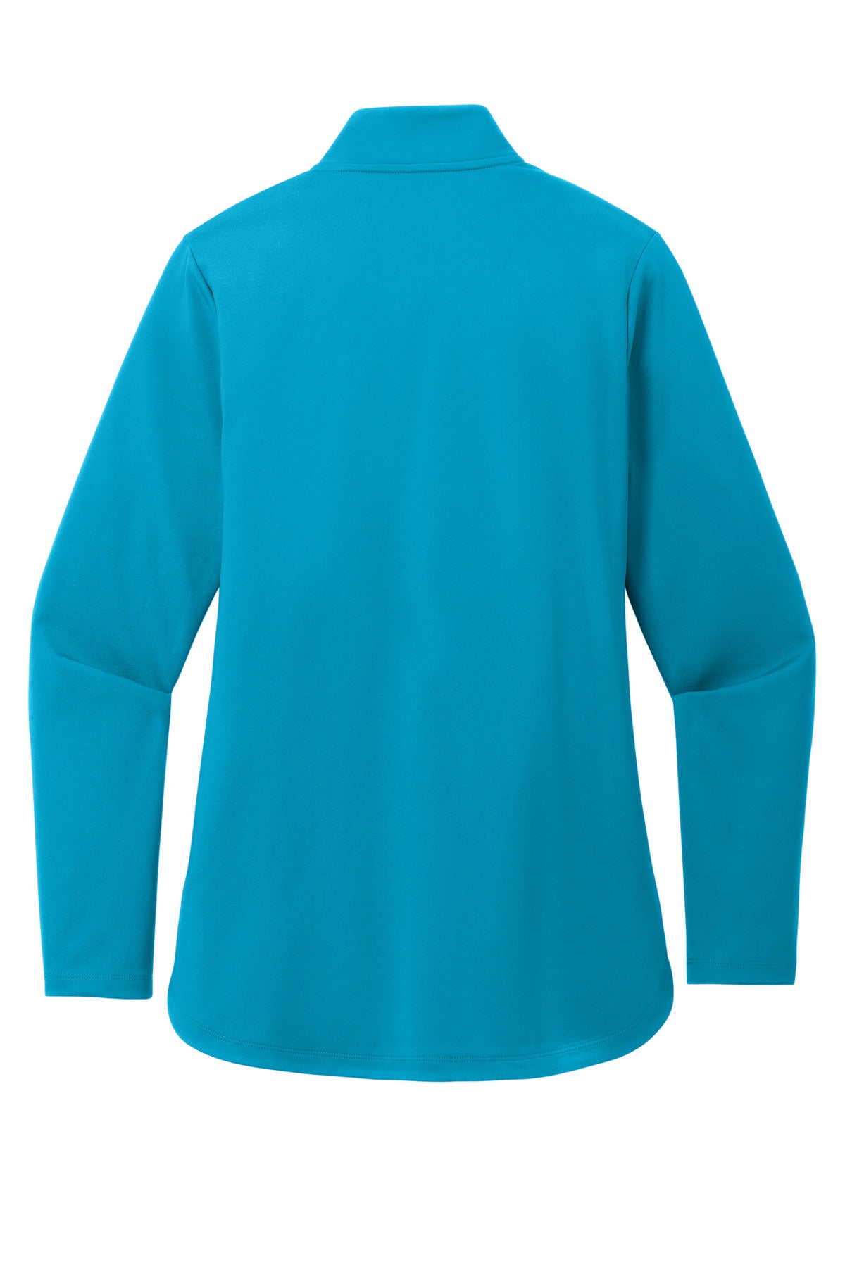 Port Authority Women's C-FREE Double Knit 1/4-Zip LK880 Parcel Blue