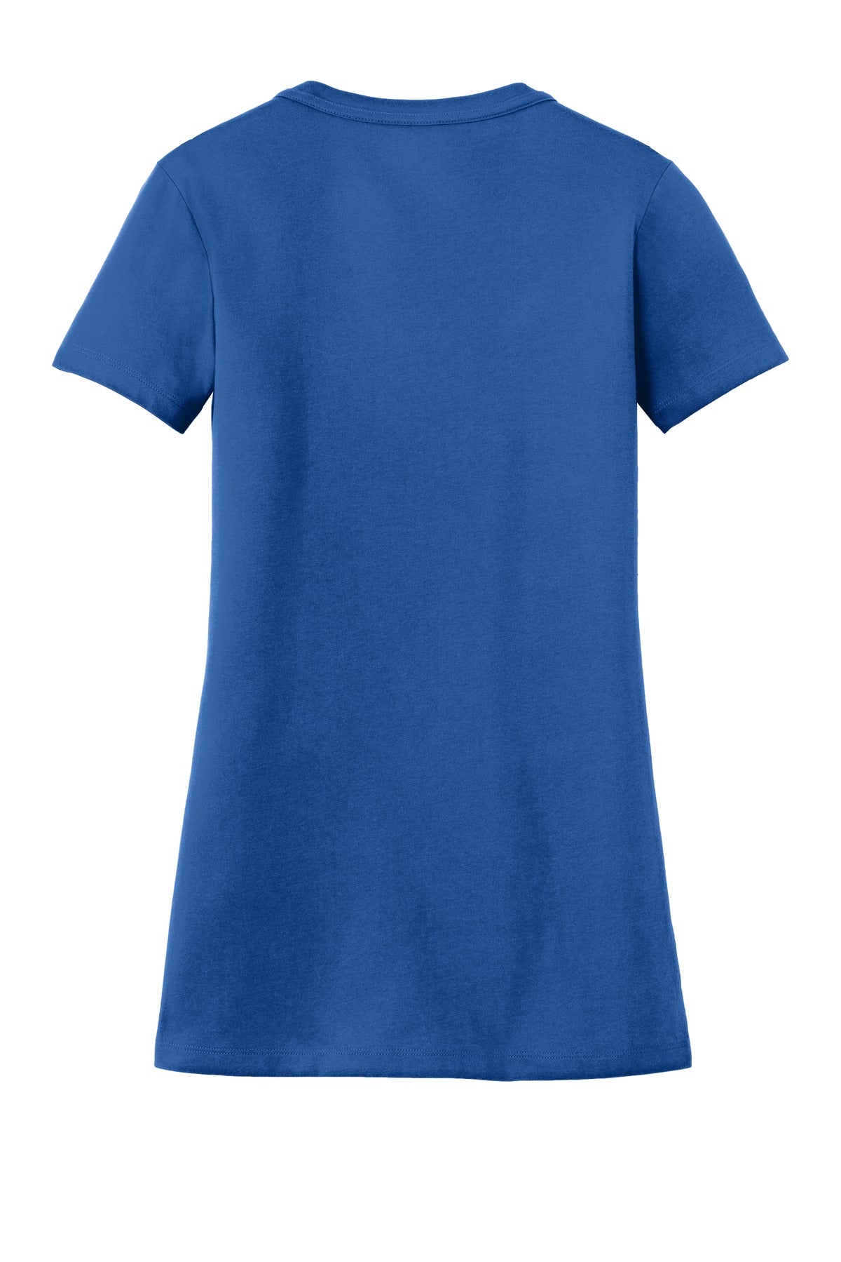 New Era Women's Heritage Blend V-Neck Tee. LNEA101 Royal