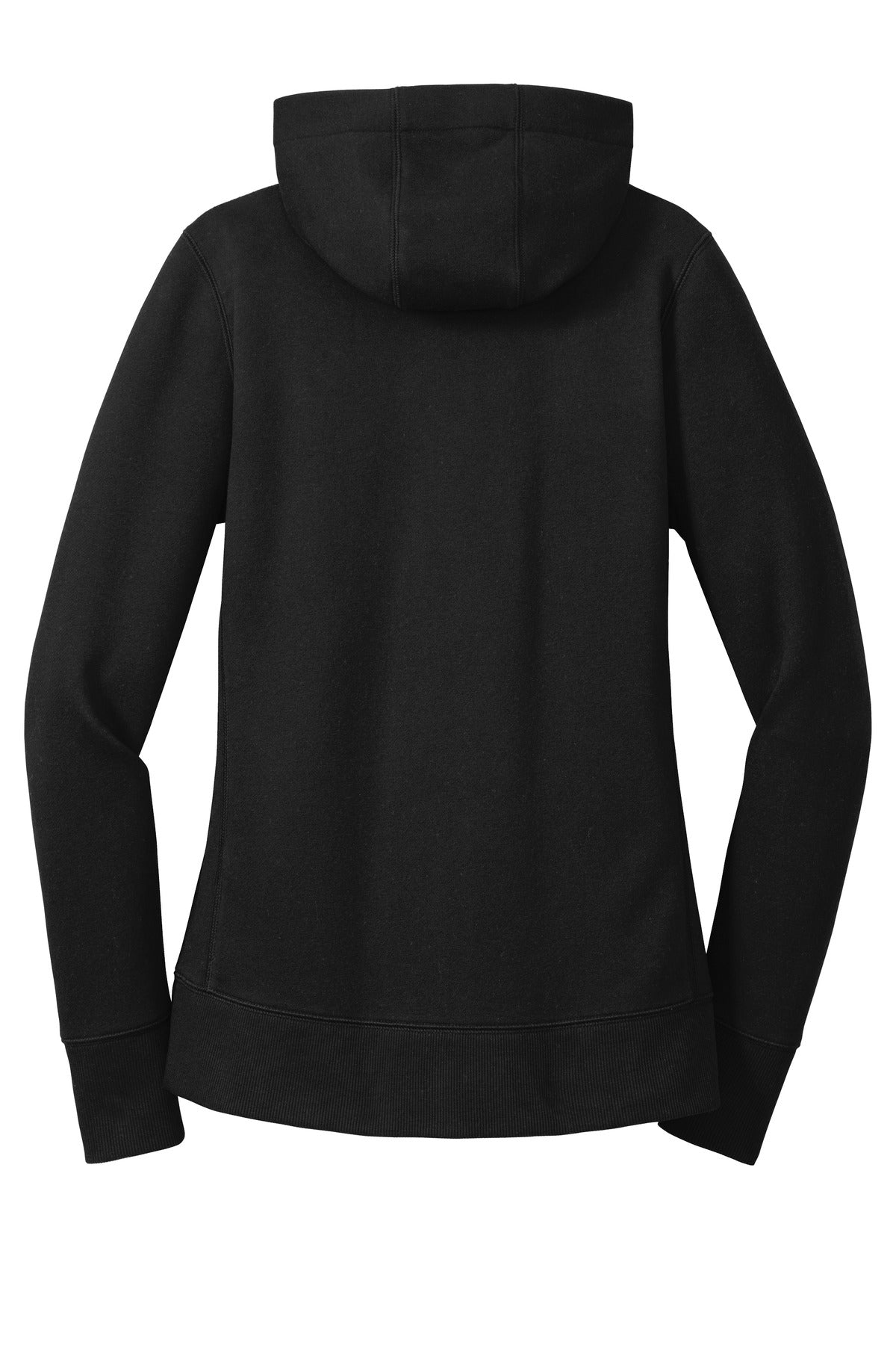 New Era Women's French Terry Full-Zip Hoodie. LNEA502 Black