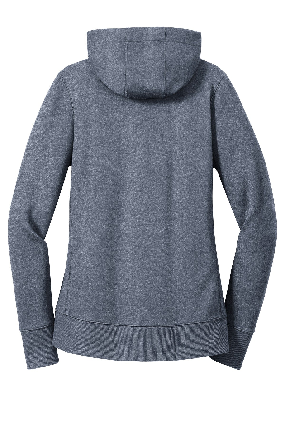 New Era Women's French Terry Full-Zip Hoodie. LNEA502 True Navy Twist