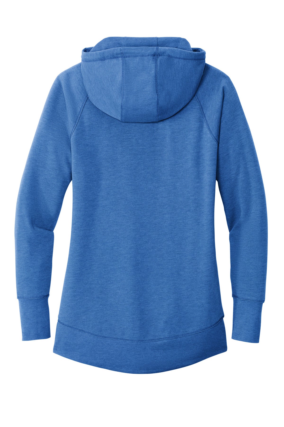 New Era Women's Tri-Blend Fleece Pullover Hoodie. LNEA510 Royal Heather