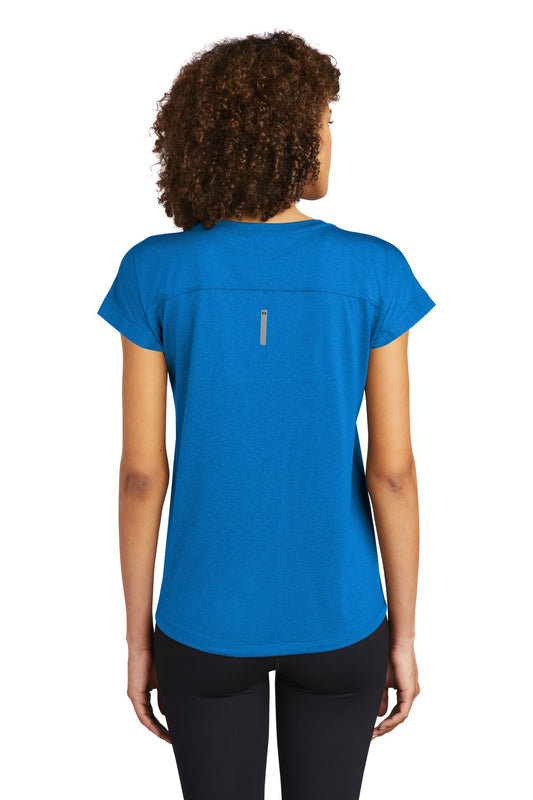 OGIO Women's Pulse Dolman Tee LOE324 Electric Blue