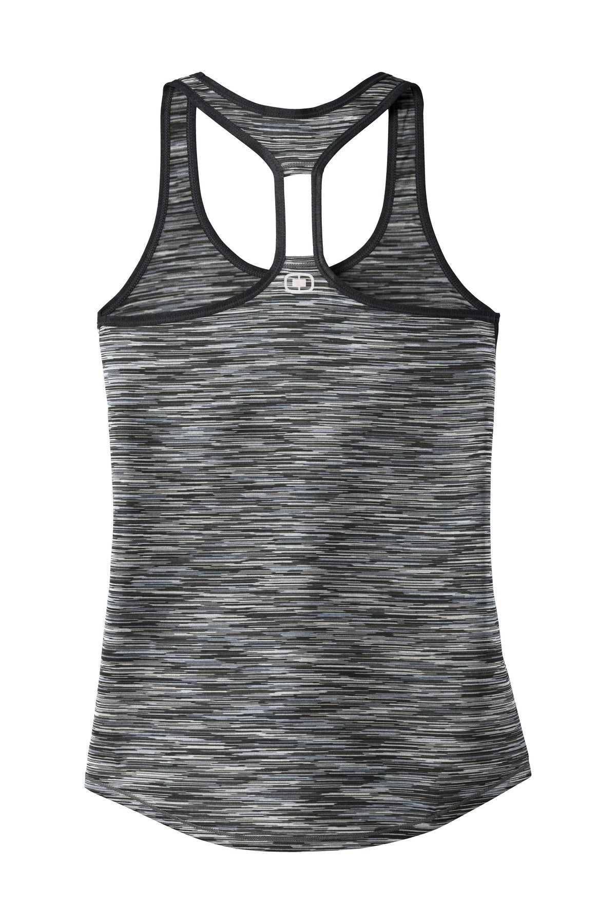 OGIO Women's Verge Racerback Tank LOE327 Blacktop Space Dye