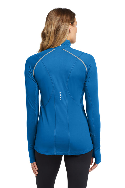OGIO Women's Nexus 1/4-Zip Pullover LOE335 Electric Blue