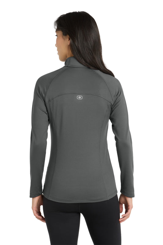 OGIO Women's Radius Full-Zip LOE551 Gear Grey