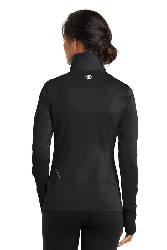 OGIO Women's Fulcrum Full-Zip LOE700 Blacktop
