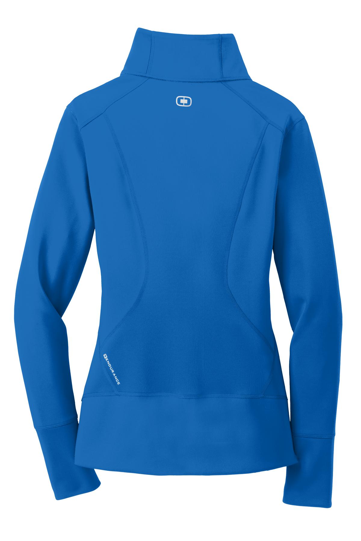 OGIO Women's Fulcrum Full-Zip LOE700 Electric Blue