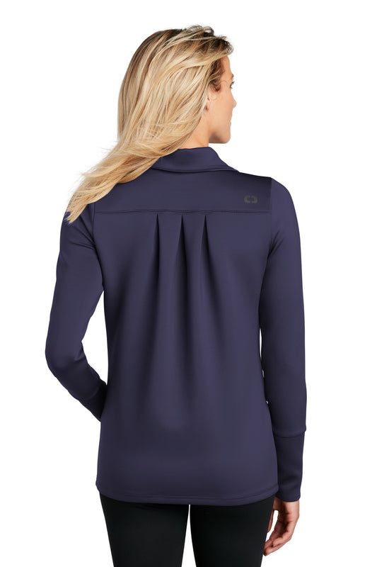 OGIO Women's Modern Performance Full-Zip LOE703 Navy