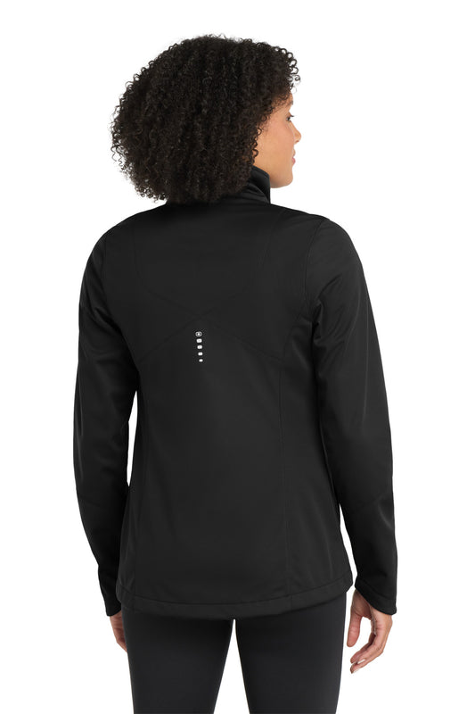 OGIO Women's Crux Soft Shell LOE720 Blacktop
