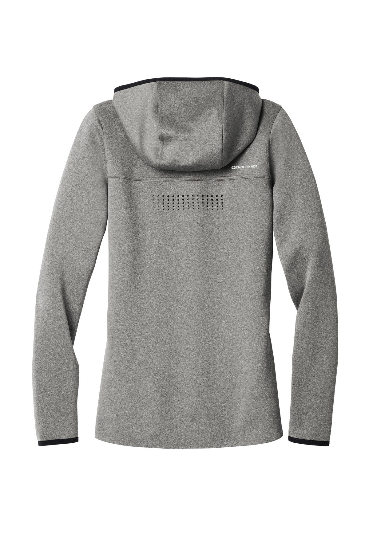 OGIO Women's Stealth Full-Zip Jacket LOE728 Heather Grey