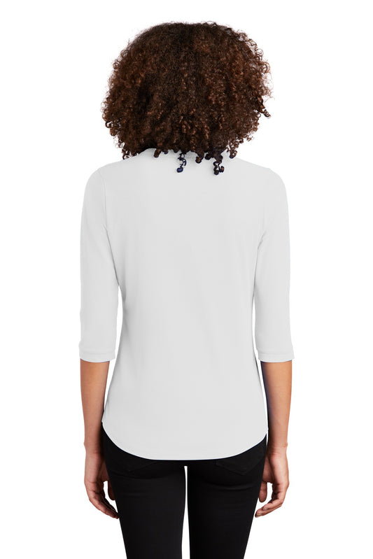 OGIO Women's Jewel Henley LOG104 Bright White