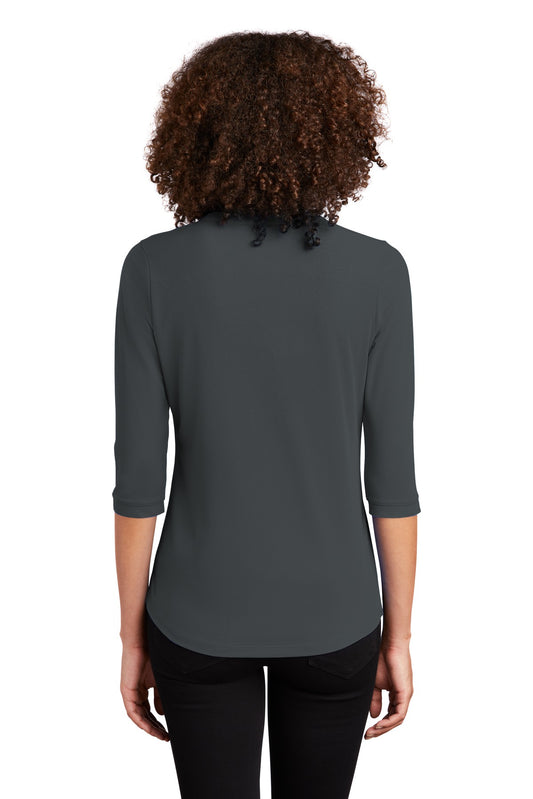 OGIO Women's Jewel Henley LOG104 Diesel Grey