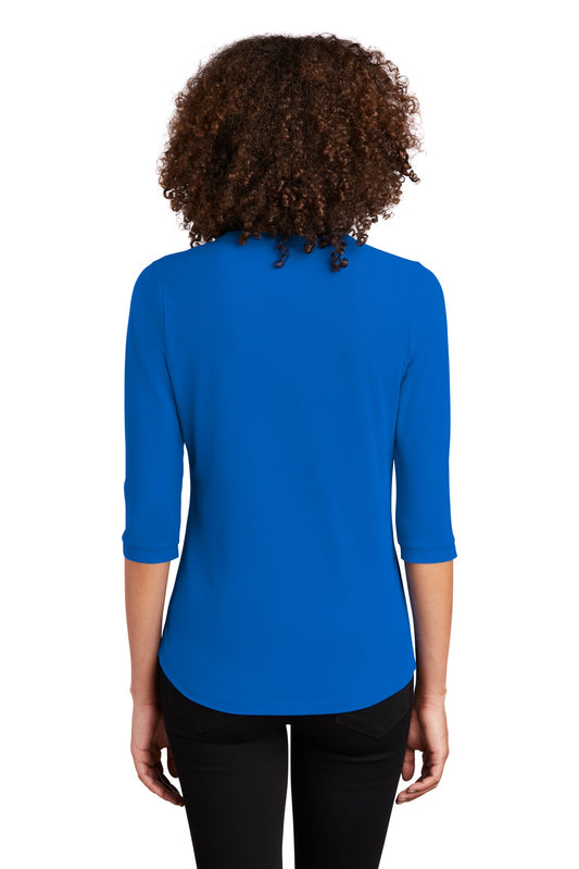 OGIO Women's Jewel Henley LOG104 Electric Blue