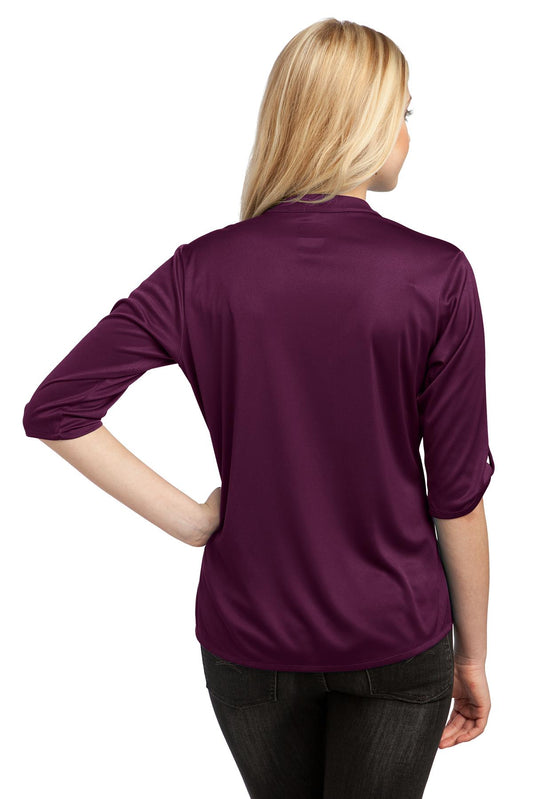OGIO Crush Henley LOG111 Purple Luxe