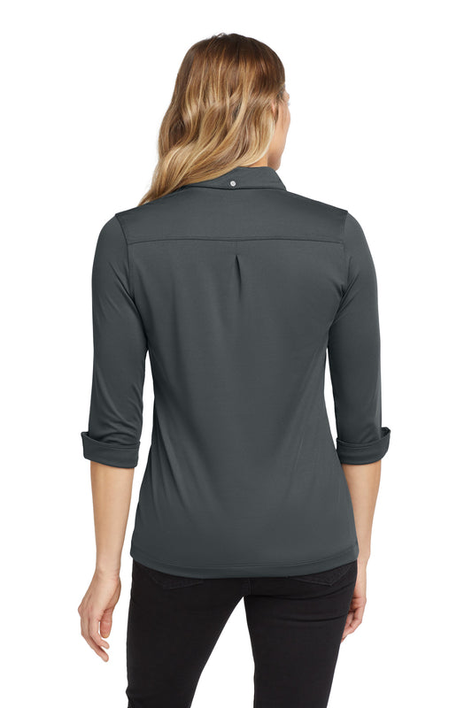 OGIO Women's Gauge Polo LOG122 Diesel Grey