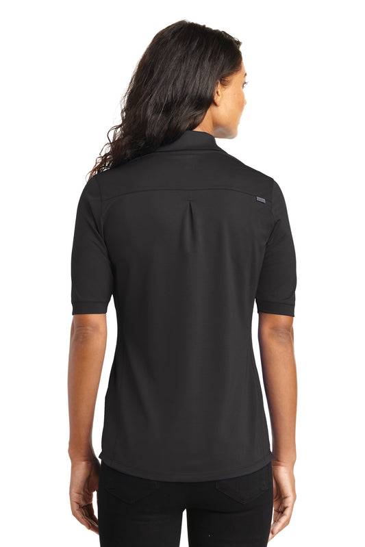 OGIO Women's Metro Polo LOG130 Blacktop