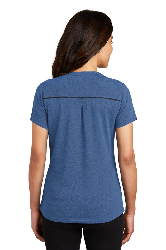 OGIO Women's Tread Henley LOG136 Blue Heather