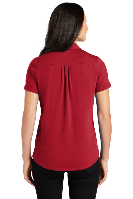 OGIO Women's Limit Polo LOG138 Signal Red