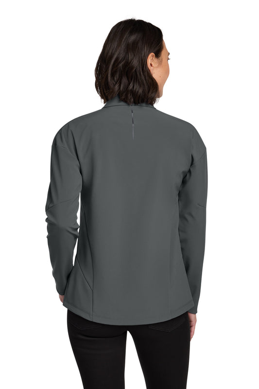 OGIO Women's Commuter Full-Zip Soft Shell LOG755 Diesel Grey