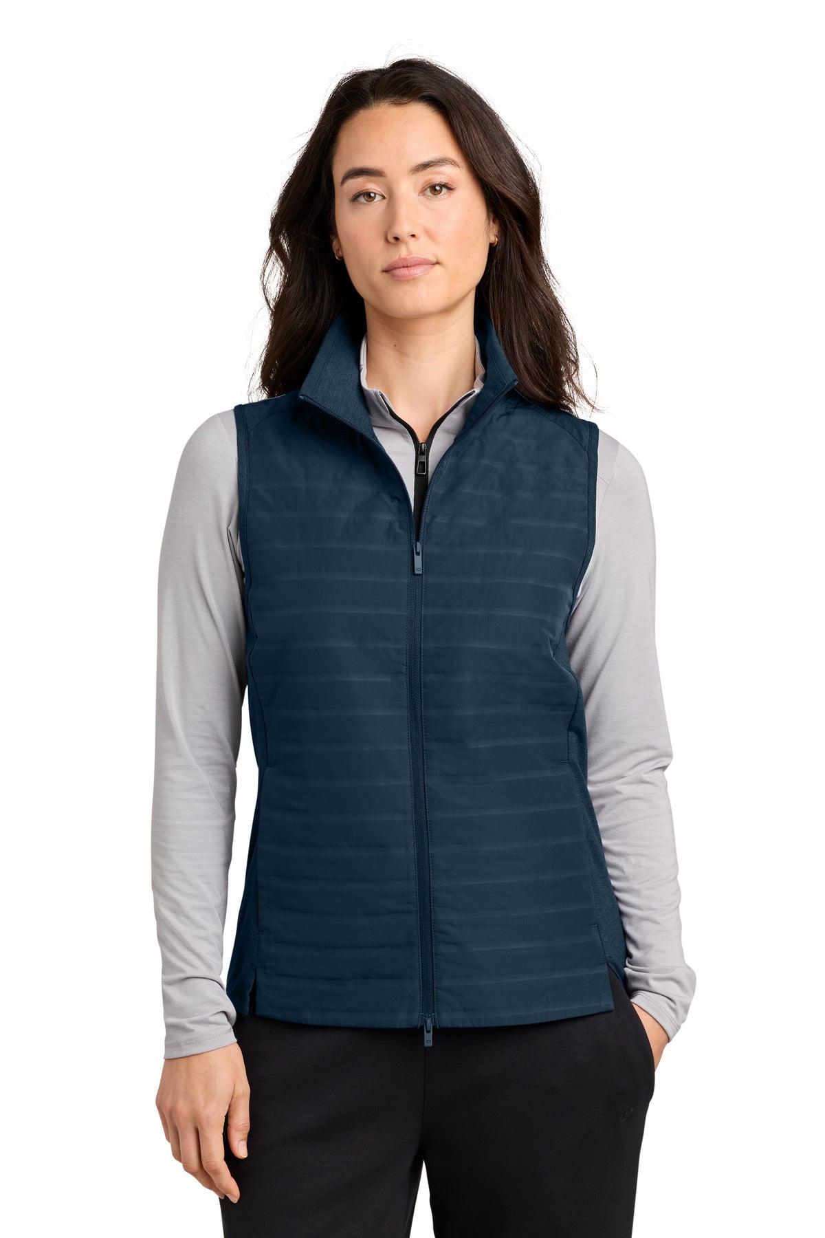 OGIO Women's Driveline Hybrid Vest LOG761 River Blue Navy