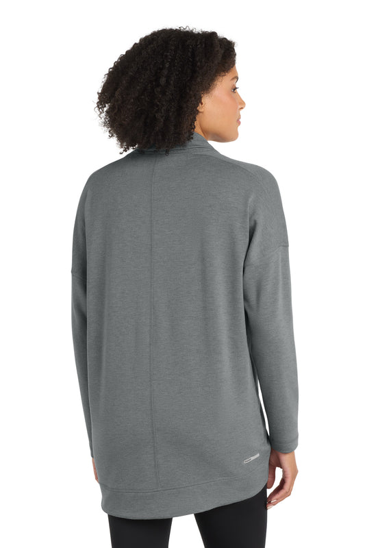 OGIO Women's Luuma Cocoon Fleece LOG811 Petrol Grey Heather