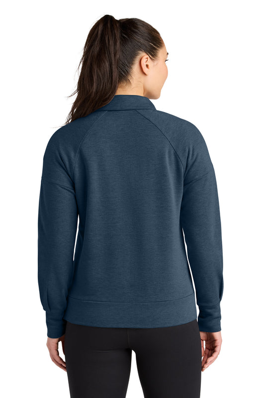 OGIO Women's Luuma 1/2-Zip LOG814 River Blue Navy