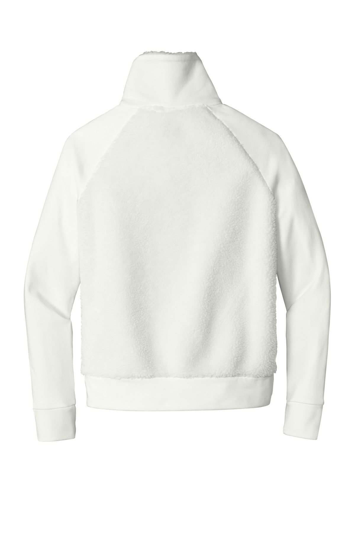 OGIO Women's Luuma Sherpa Full-Zip LOG815 Ivory Snow