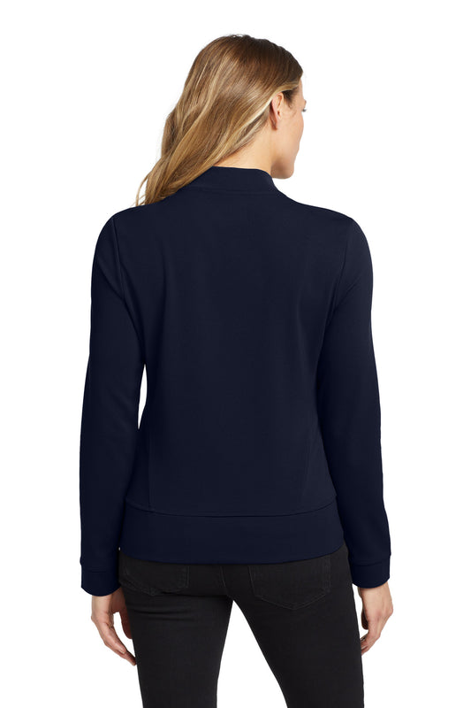 OGIO Women's Hinge Full-Zip LOG820 River Blue Navy