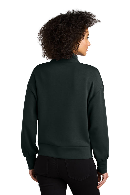OGIO Women's Transcend 1/4-Zip LOG861 Blacktop