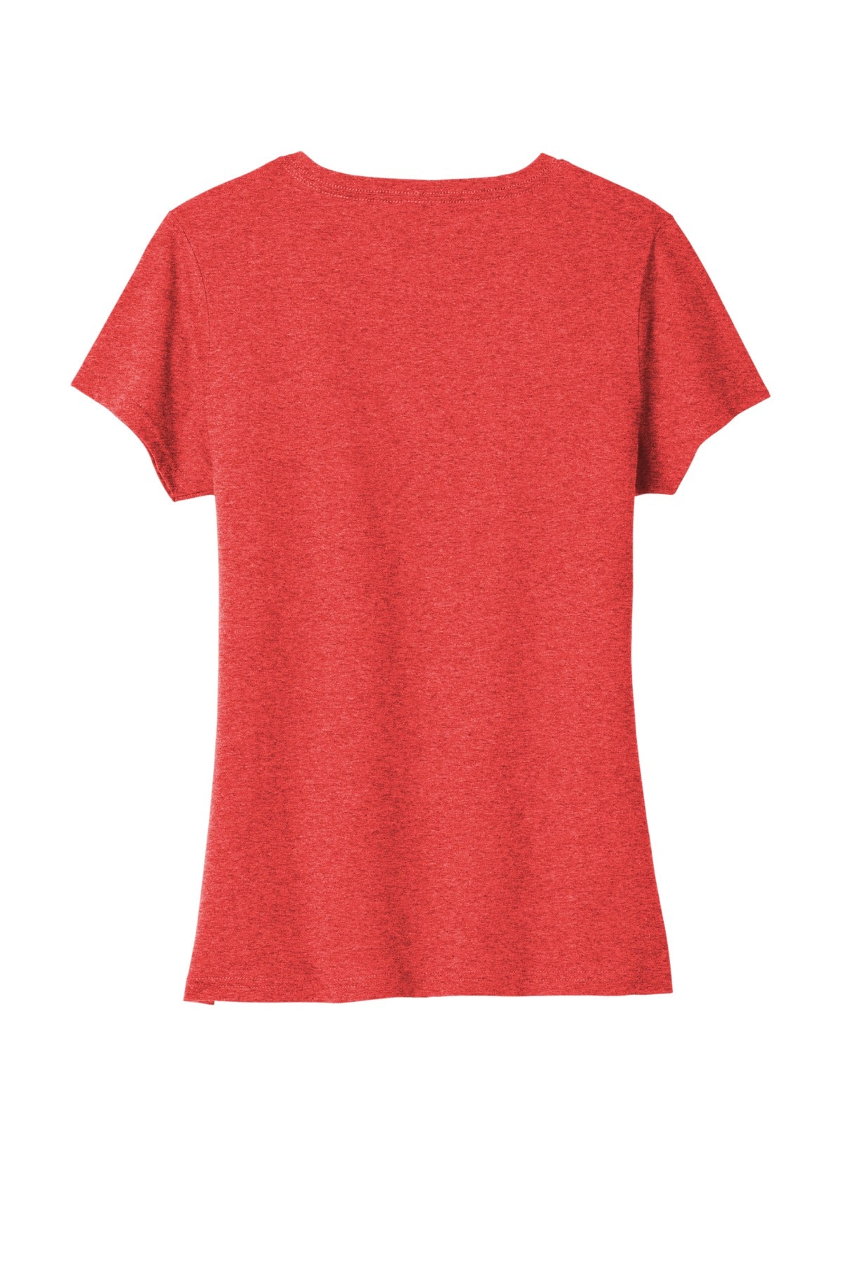Port & Company Women's Tri-Blend V-Neck Tee. LPC330V Bright Red Heather