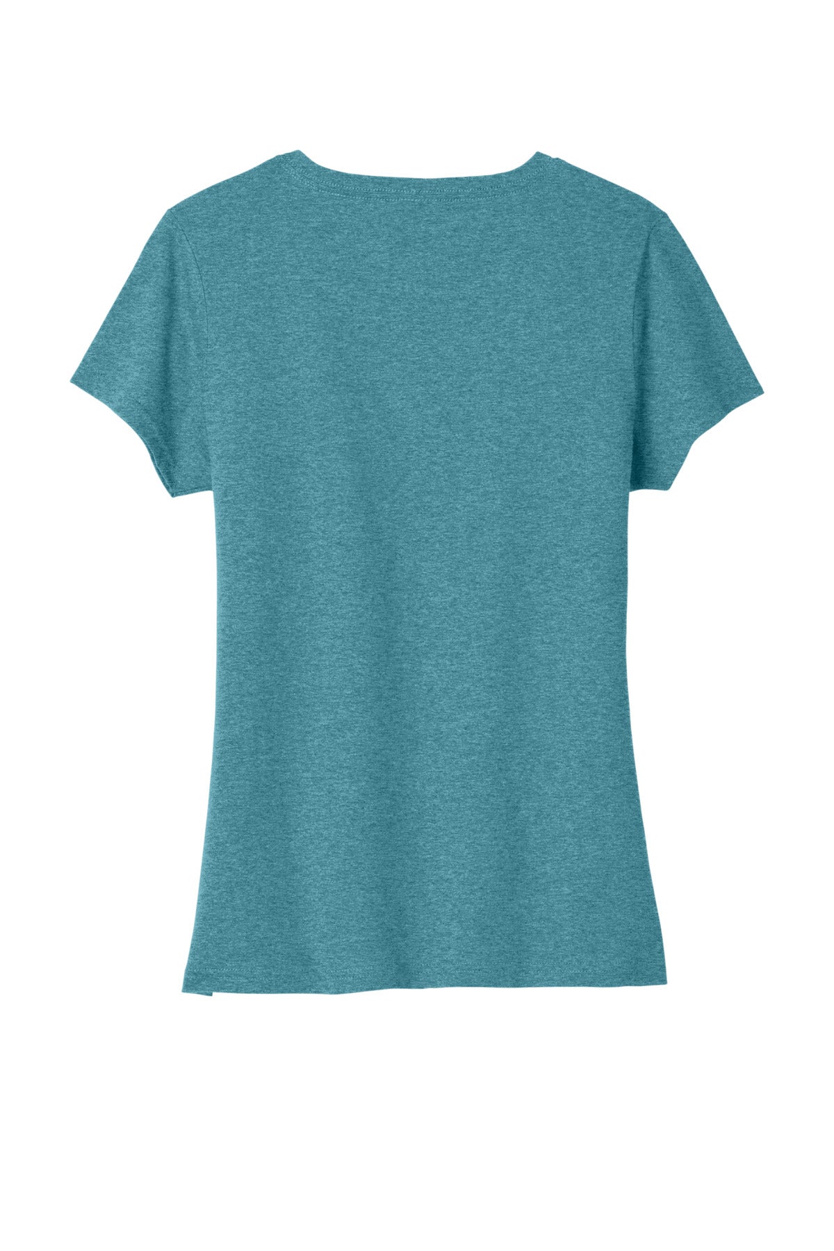 Port & Company Women's Tri-Blend V-Neck Tee. LPC330V Vivid Teal Heather