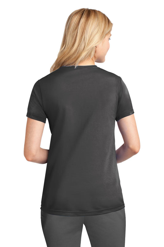 Port & Company Women's Performance Tee. LPC380 Charcoal