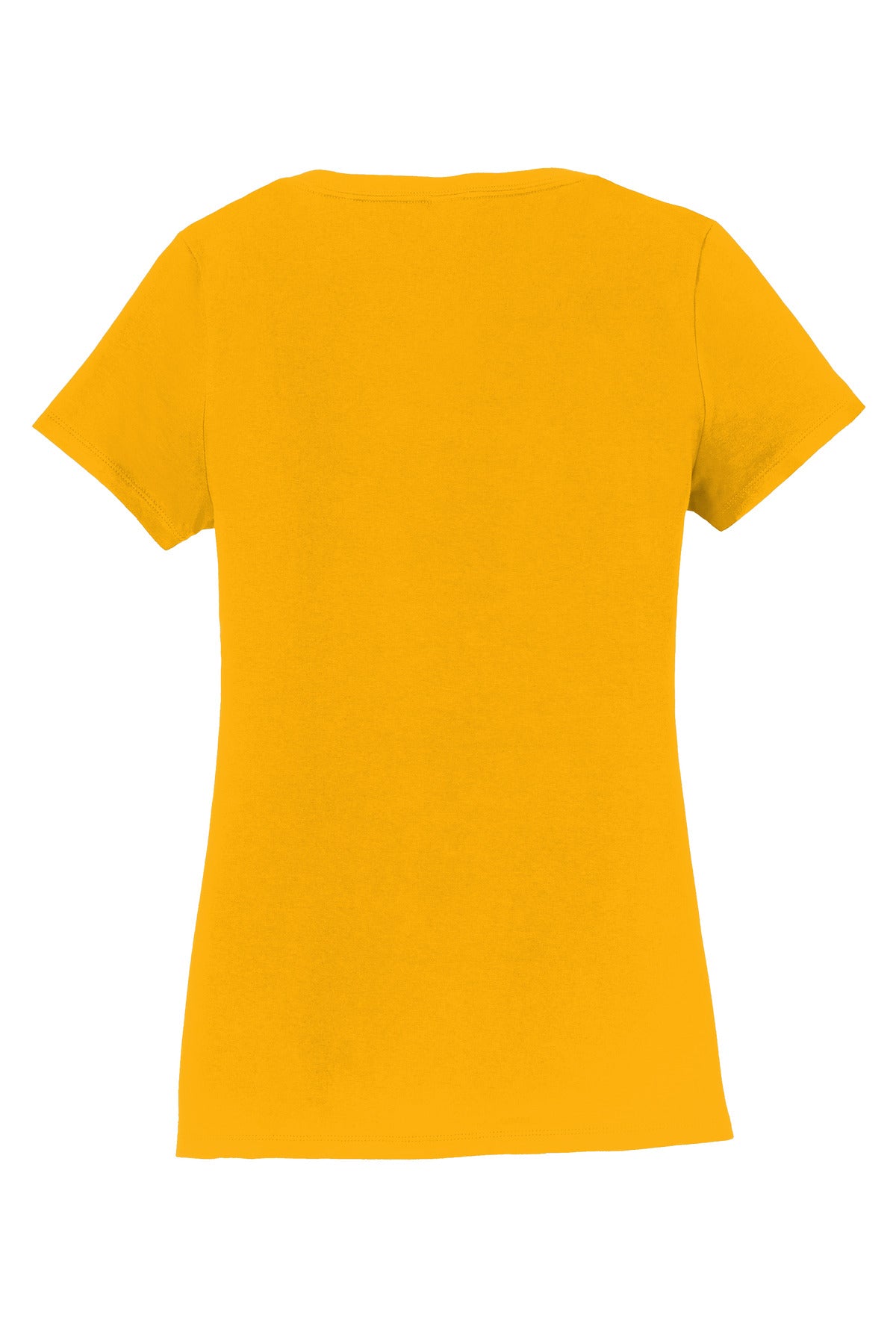 Port & Company Women's Fan Favorite V-Neck Tee. LPC450V Bright Gold