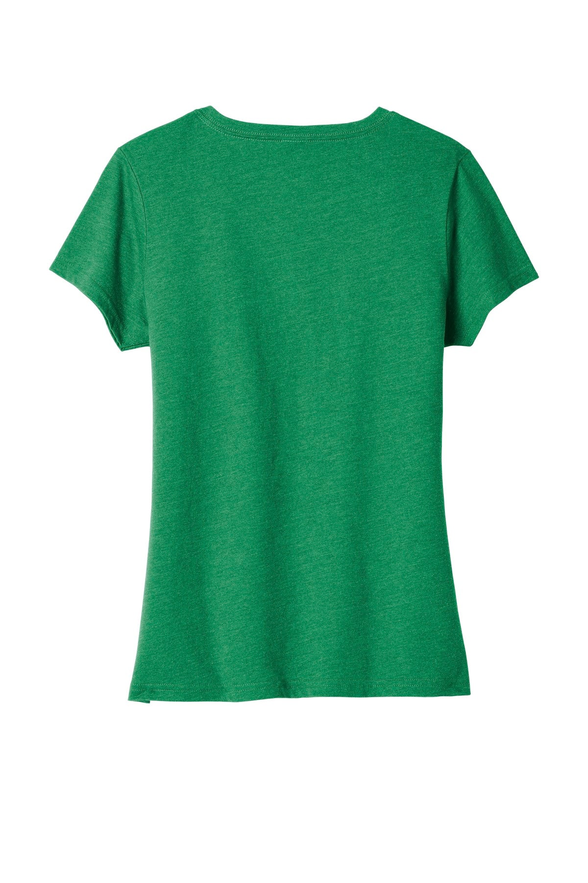 Port & Company Women's Fan Favorite Blend V-Neck Tee. LPC455V Athletic Kelly Green Heather