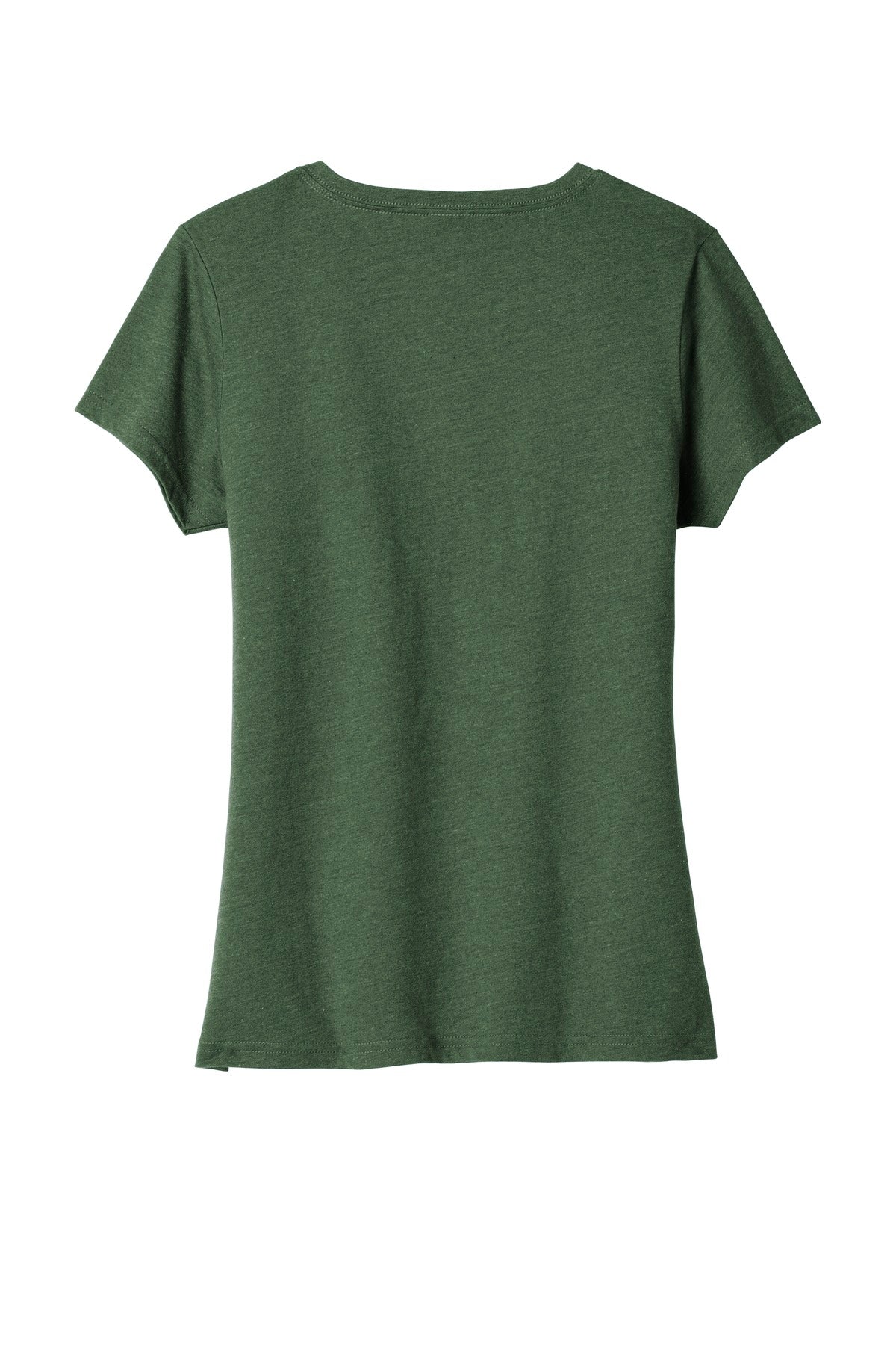 Port & Company Women's Fan Favorite Blend V-Neck Tee. LPC455V Forest Green Heather