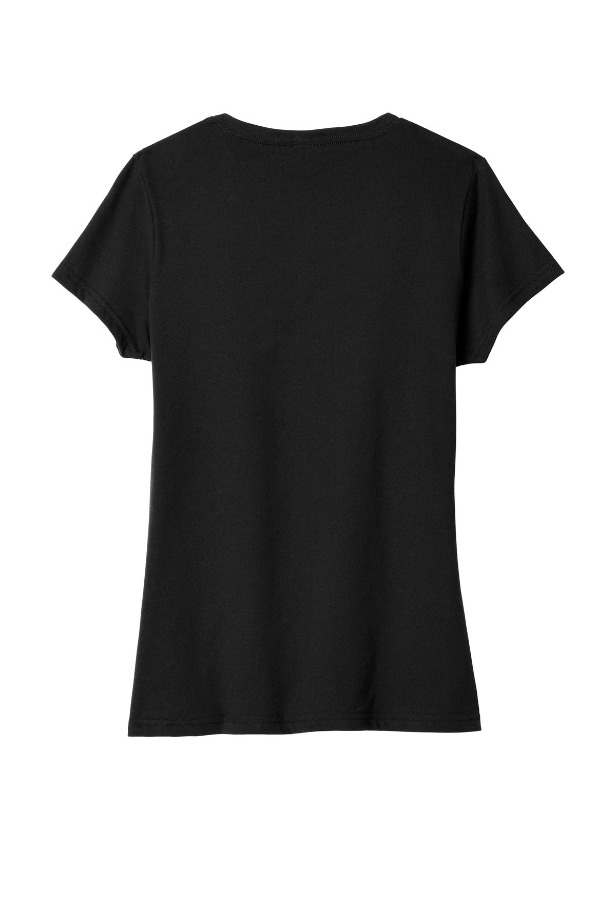 Port & Company Women's Fan Favorite Blend V-Neck Tee. LPC455V Jet Black