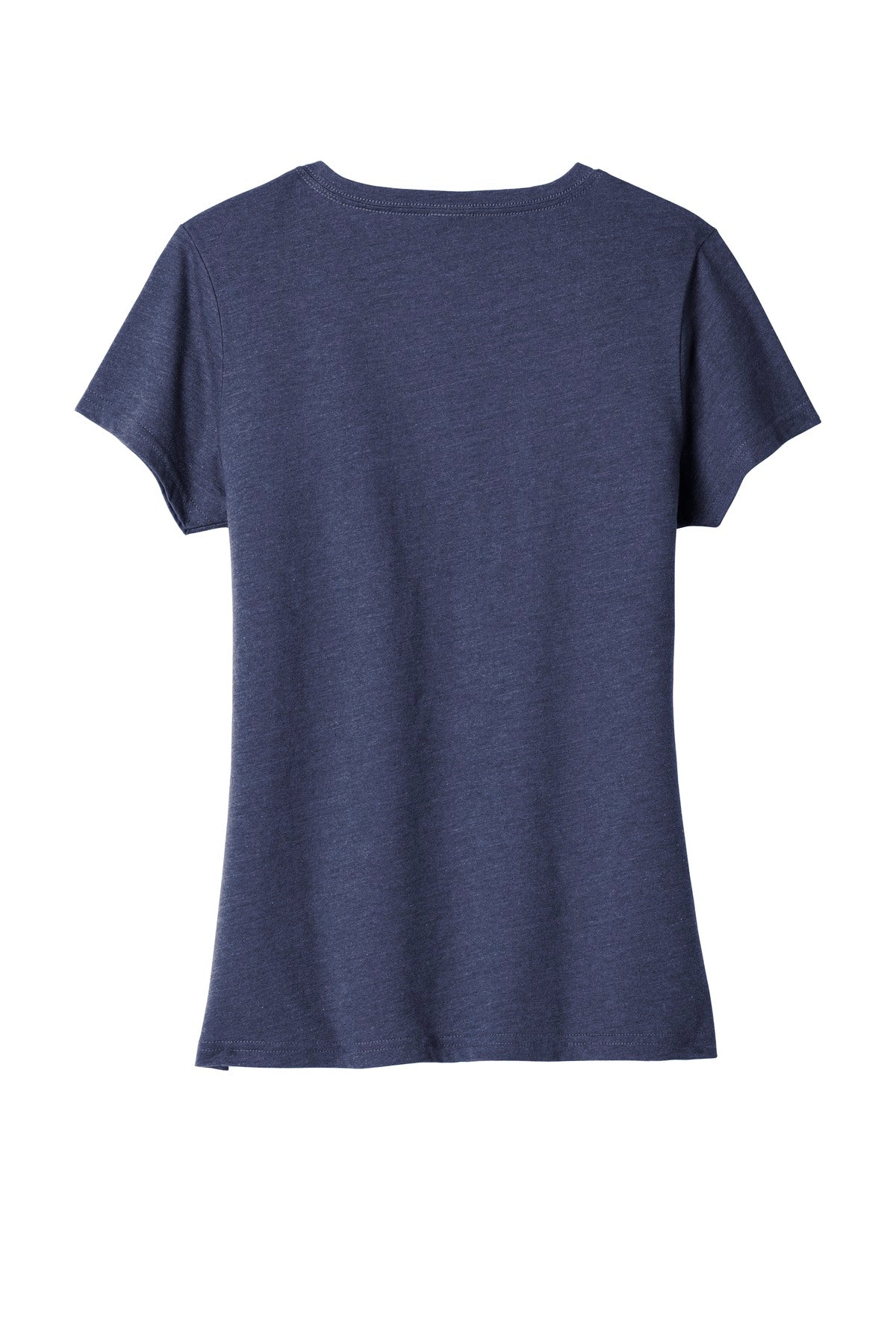 Port & Company Women's Fan Favorite Blend V-Neck Tee. LPC455V Team Navy Heather