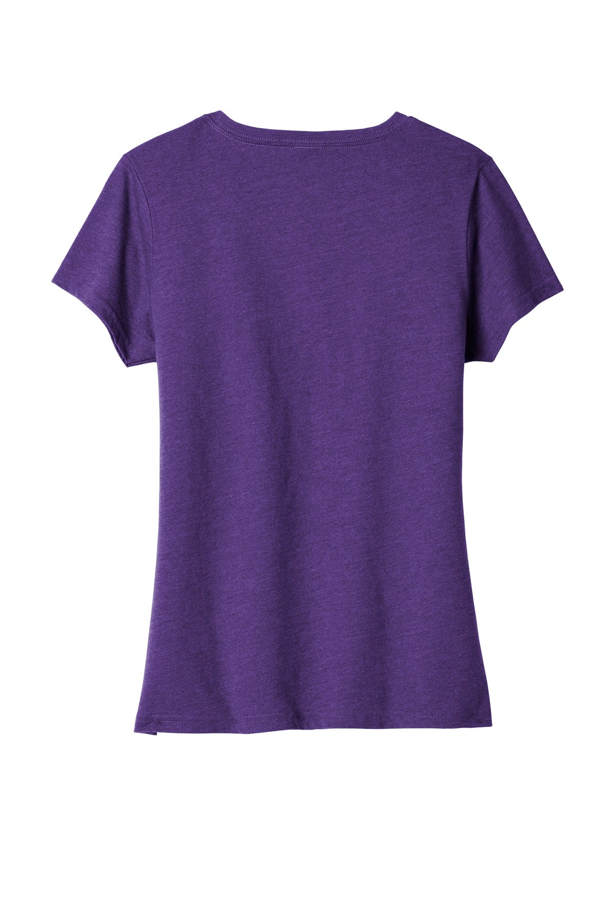 Port & Company Women's Fan Favorite Blend V-Neck Tee. LPC455V Team Purple Heather