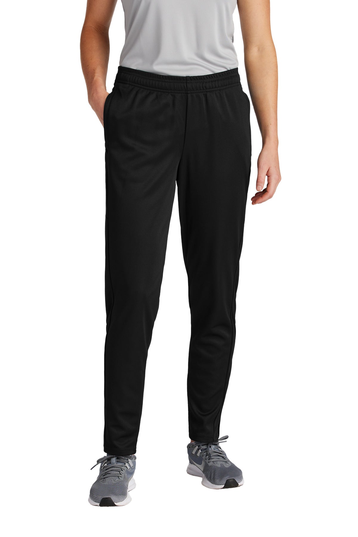 Sport-Tek Women's Travel Pant LPST800 Black/ Black