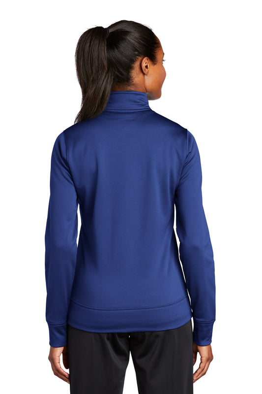 Sport-Tek Women's Sport-Wick Fleece Full-Zip Jacket. LST241 True Royal