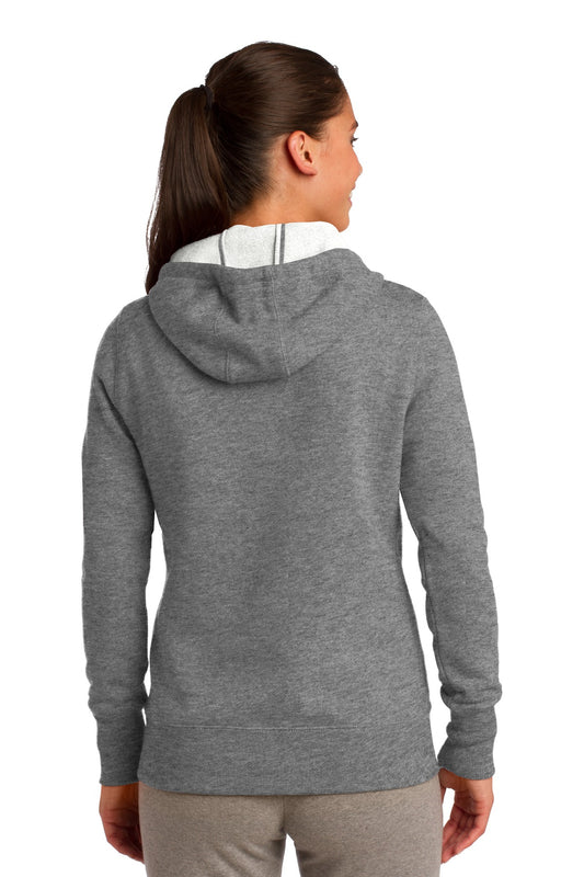 Sport-Tek Women's Pullover Hooded Sweatshirt. LST254 Vintage Heather