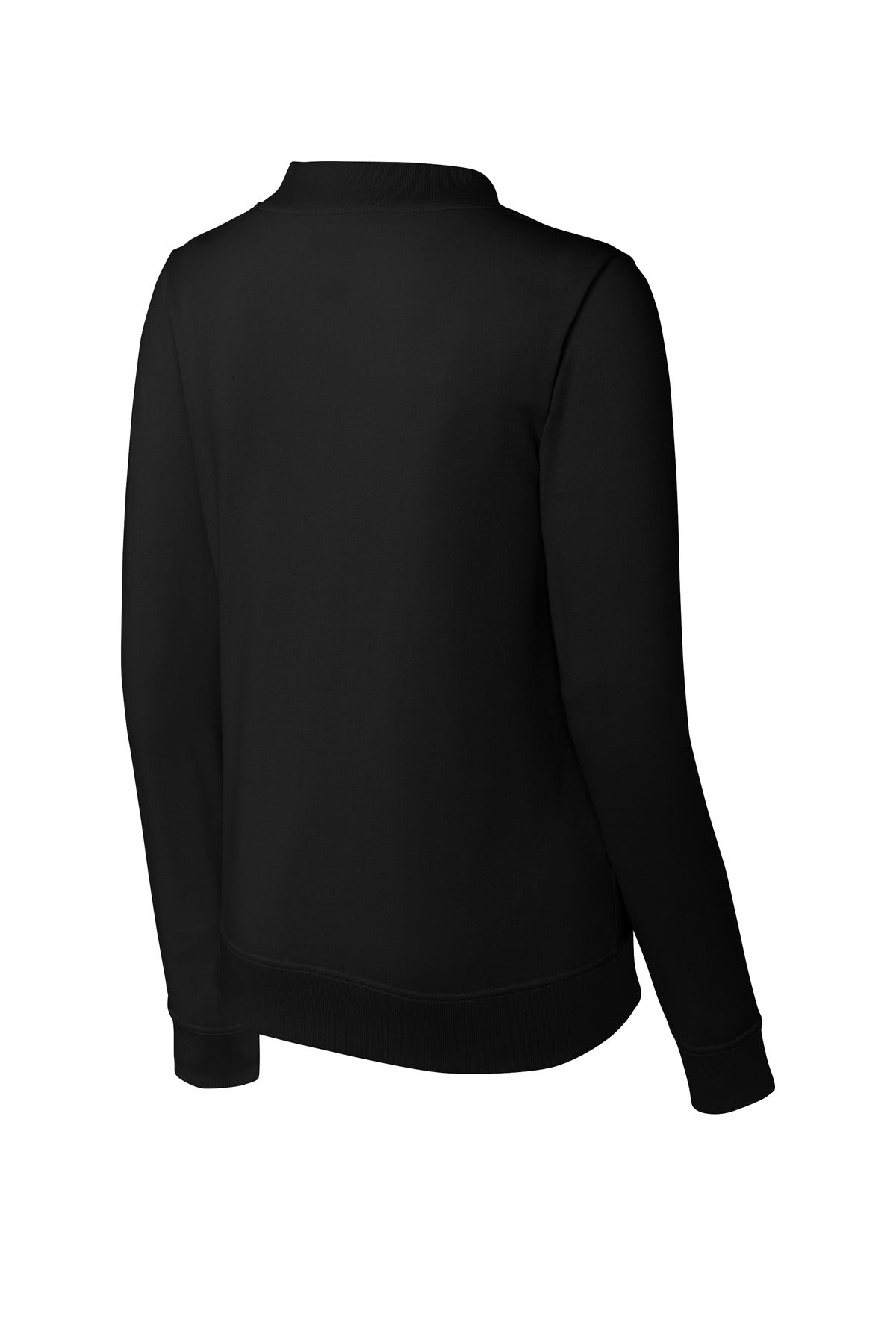 Sport-Tek Women's Lightweight French Terry Bomber LST274 Black