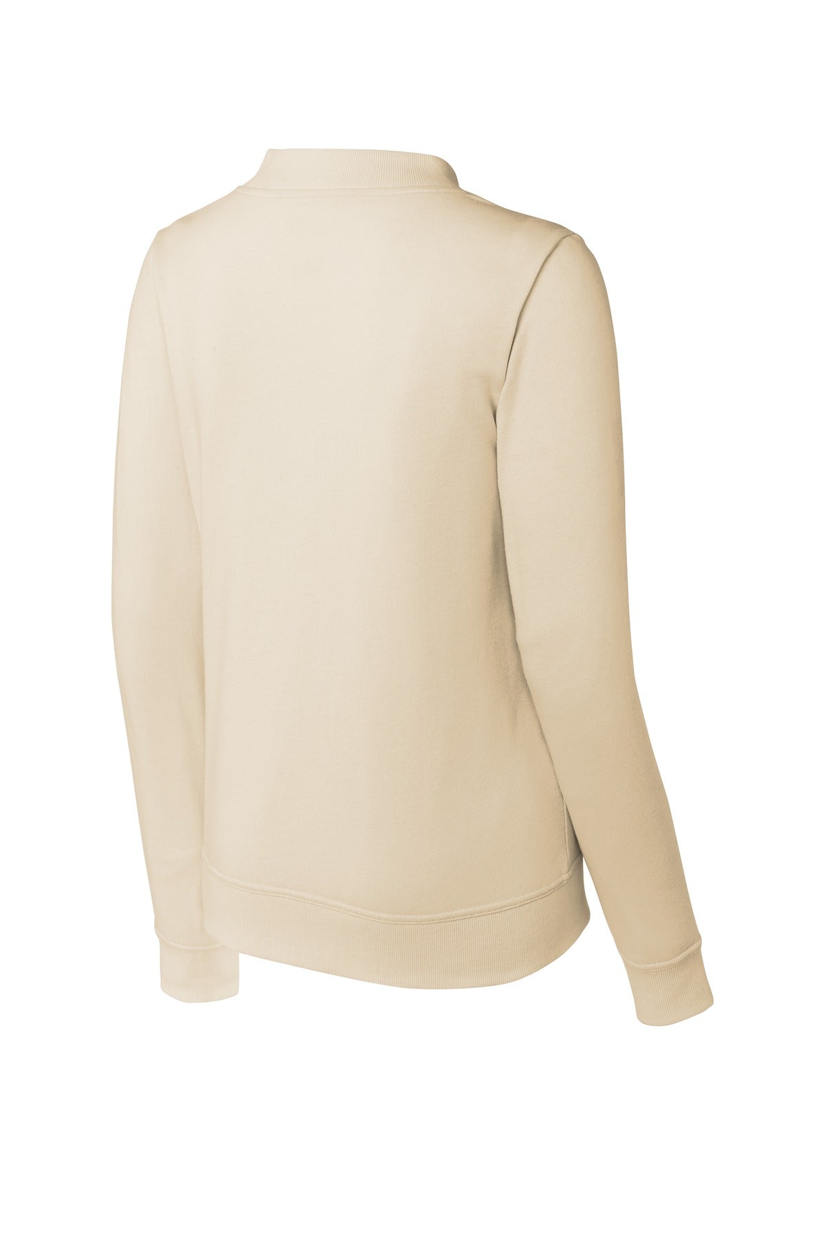 Sport-Tek Women's Lightweight French Terry Bomber LST274 Ecru