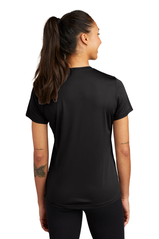 Sport-Tek Women's PosiCharge Competitor Tee. LST350 Black