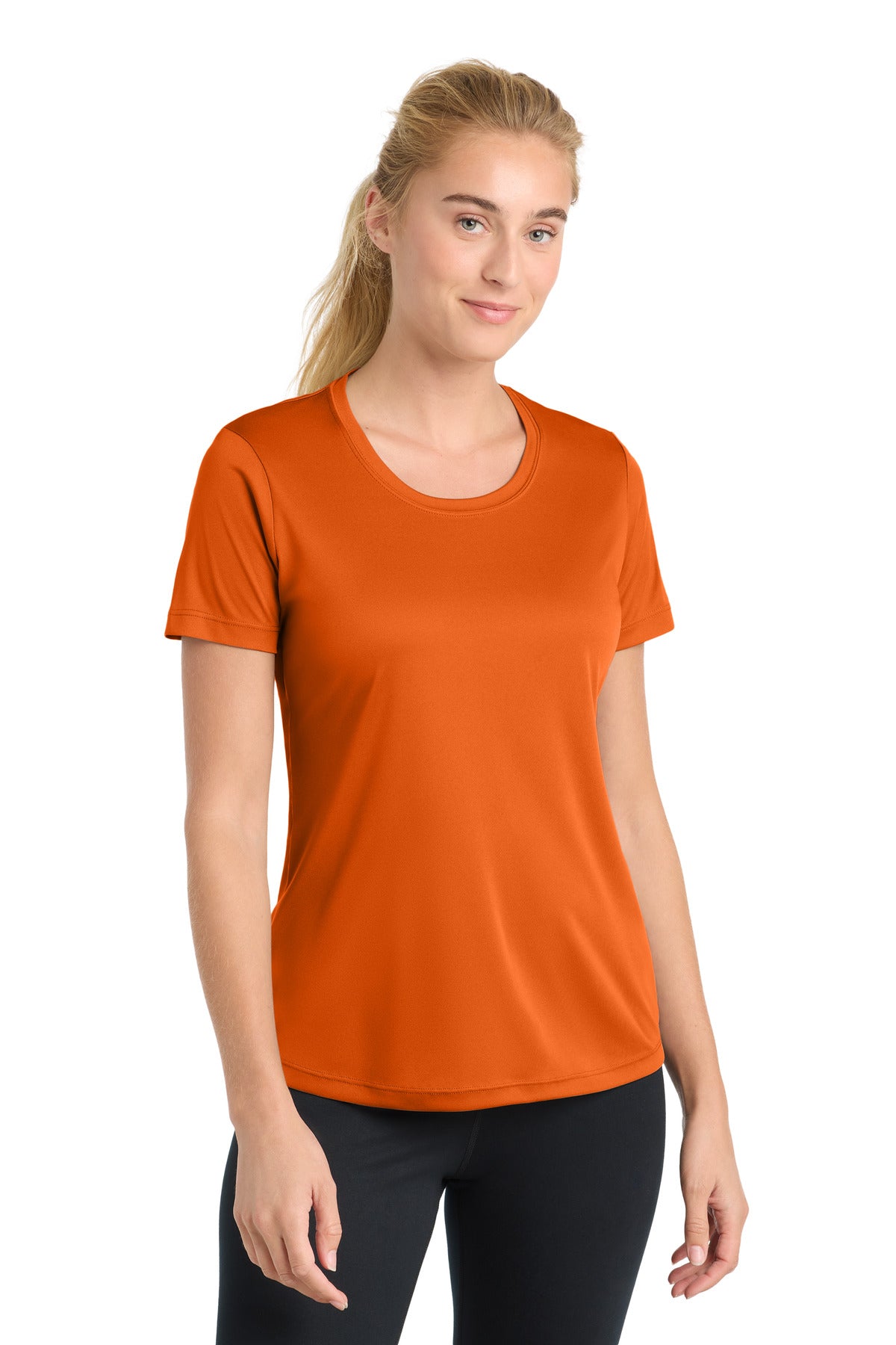 Sport-Tek Women's PosiCharge Competitor Tee LST350 Deep Orange