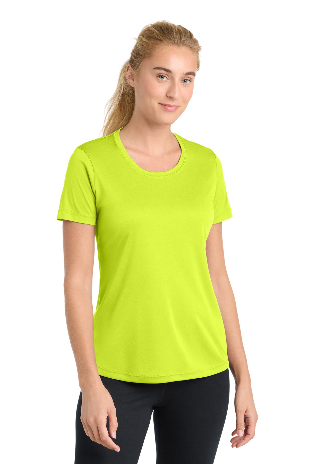 Sport-Tek Women's PosiCharge Competitor Tee LST350 Neon Yellow