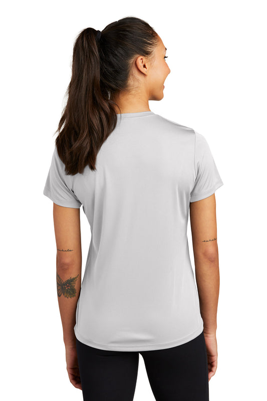 Sport-Tek Women's PosiCharge Competitor Tee. LST350 Silver